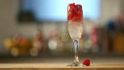 Lemon Raspberry Fizz: Get Buzzy With This Gorgeous Champagne Cocktail!