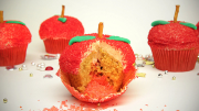 Bite Into an Apple Cupcake That's Filled With Pop Rocks