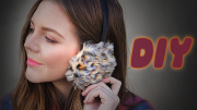 DIY: Furry Leopard-Print Earmuffs!