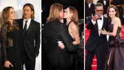 Video: See Angelina's Flirtiest Moments With Brad in Honor of Her Birthday!