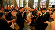 Andy Grammer performs 'Honey, I'm Good' for our TODAY wedding couple