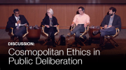 Public Good or Commercial Profit: Cosmopolitan Ethics in Public Deliberation