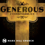 Mars Hill Church | Generous | Audio